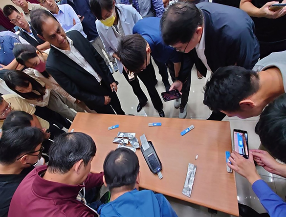 Drugwipe Introduction Taiwan Police Germonizer